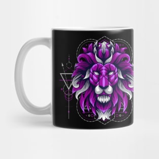 lion artwork Mug